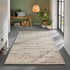 Wollteppich Natur | Reine Schur-Wolle Handweb Teppich im Skandinavischen Design | Multi